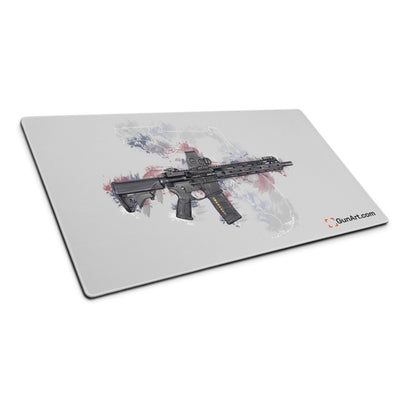 Defending Freedom - Florida - AR-15 State Gaming Mouse Pad - White State