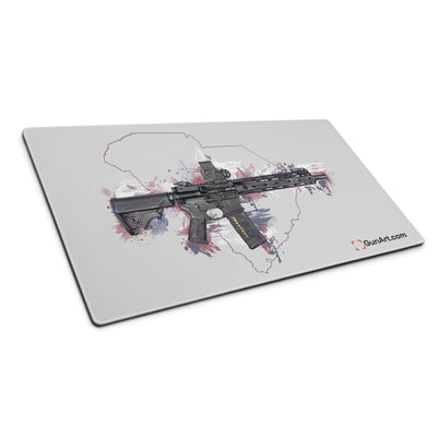 Defending Freedom - South Carolina - AR-15 State Gaming Mouse Pad - Colored State