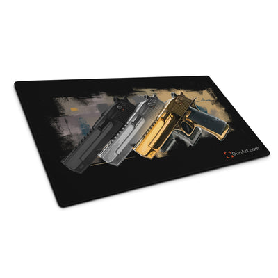 Super Power Pistol Trio Gaming Mouse Pad/Gunsmithing Mat