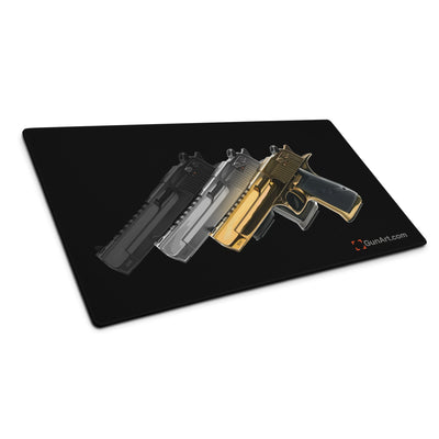 Super Power Pistol Trio Gaming Mouse Pad/Gunsmithing Mat - Just The Piece
