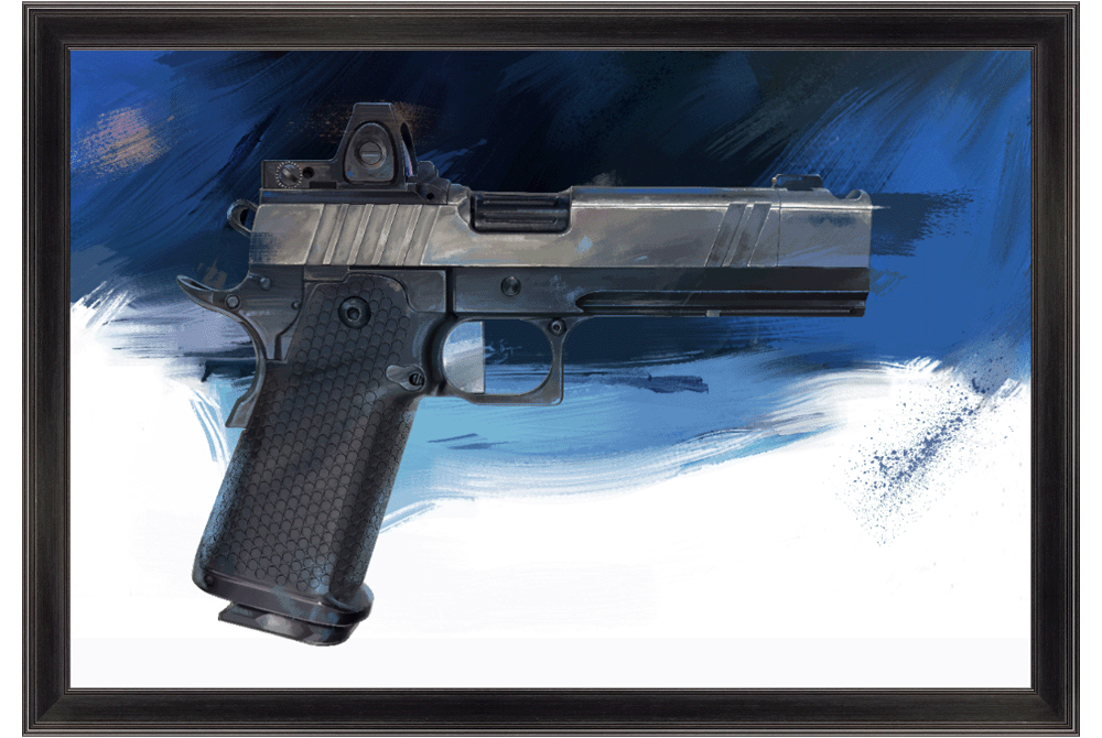 2011 Charlie - Pistol Painting