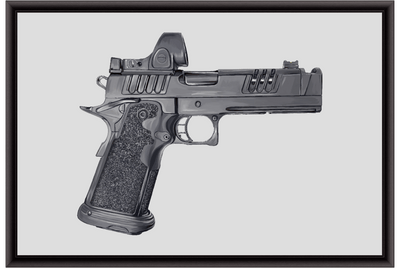 2011 Delta Pistol Painting - Just The Piece