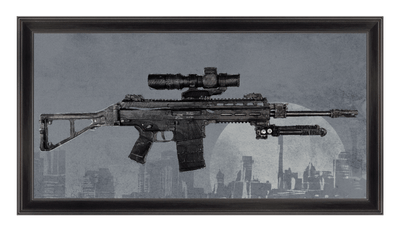 The Urban Sniper Painting