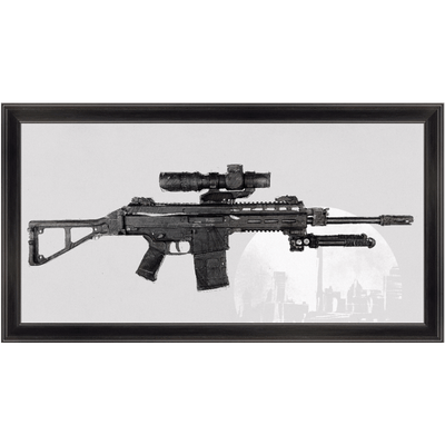 The Urban Sniper Painting