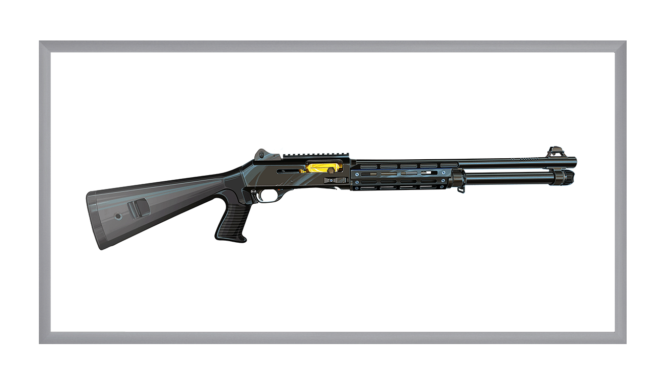 Special Ops Shotgun 12 Gauge Painting - Just the Piece