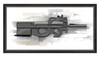 Secret Service Subgun - Bullpup 5.7x28mm Painting