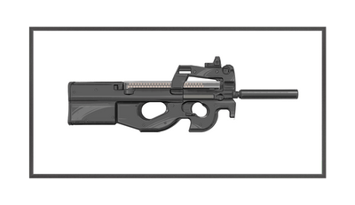 Secret Service Subgun - Bullpup 5.7x28mm Painting - Just The Piece