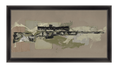 The Harvester - Long Range Hunting Rifle Painting