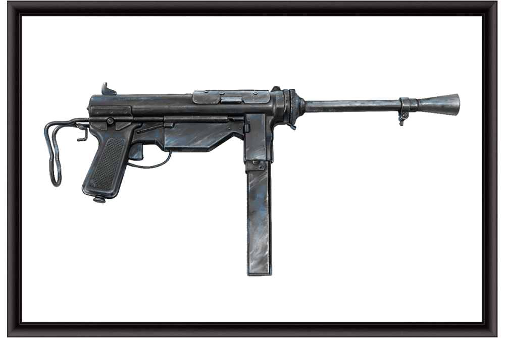 Grease Gun Painting - Just The Piece