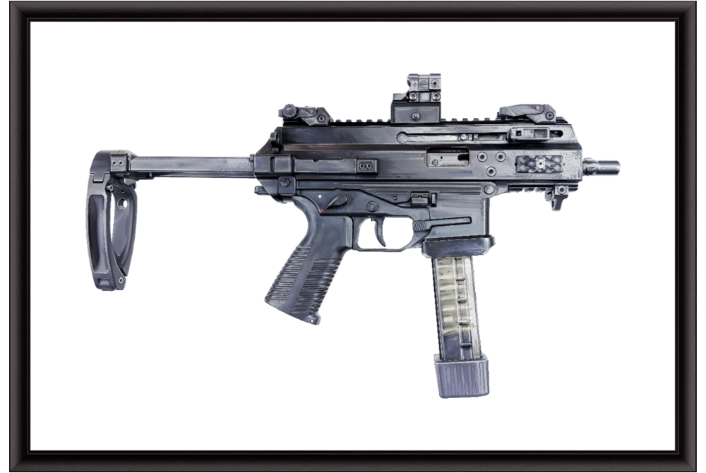 Elite Forces 9mm Carbine Painting - Just The Piece