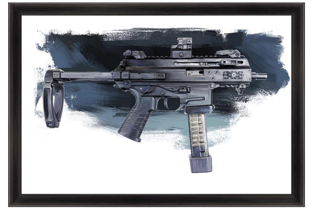 Elite Forces 9mm Carbine Painting
