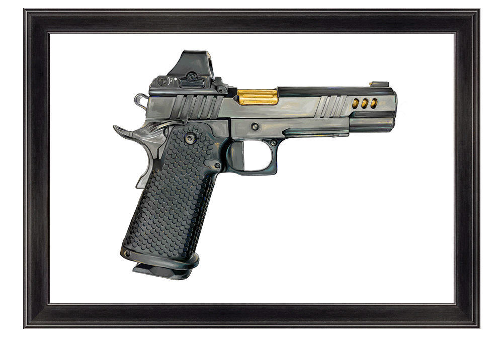 2011 Alpha - Pistol Painting - Just The Piece
