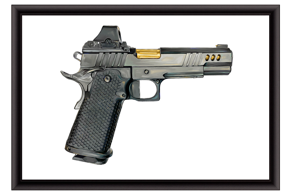 2011 Alpha - Pistol Painting - Just The Piece