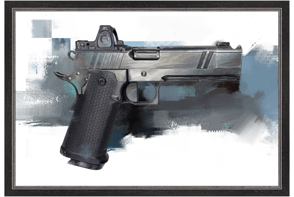 2011 Bravo - Pistol Painting