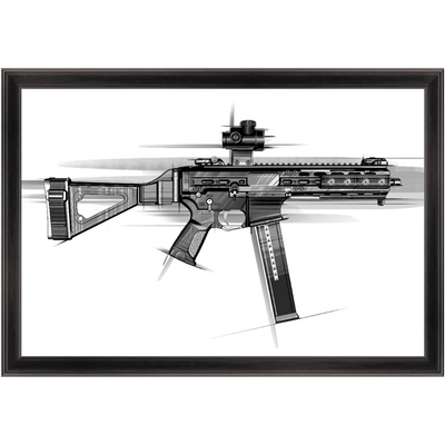 .45 Cal SMG Painting