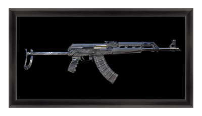 The Paratrooper AK-47 Painting  - Just The Piece