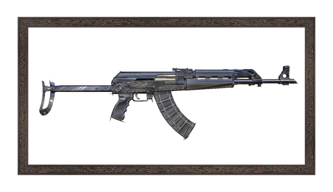 The Paratrooper AK-47 Painting  - Just The Piece