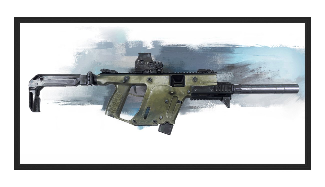 The Vindicator - Suppressed SMG Painting